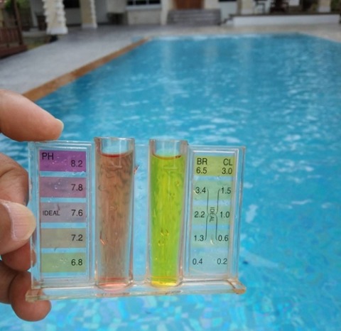 บริการวัดค่าน้ำในสระว่ายน้ำ ระยอง